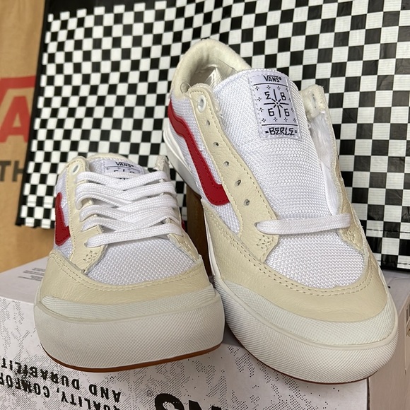 Vans Berle Sport Vtg White/Chili Pepper WMNS sneakers - Picture 8 of 16